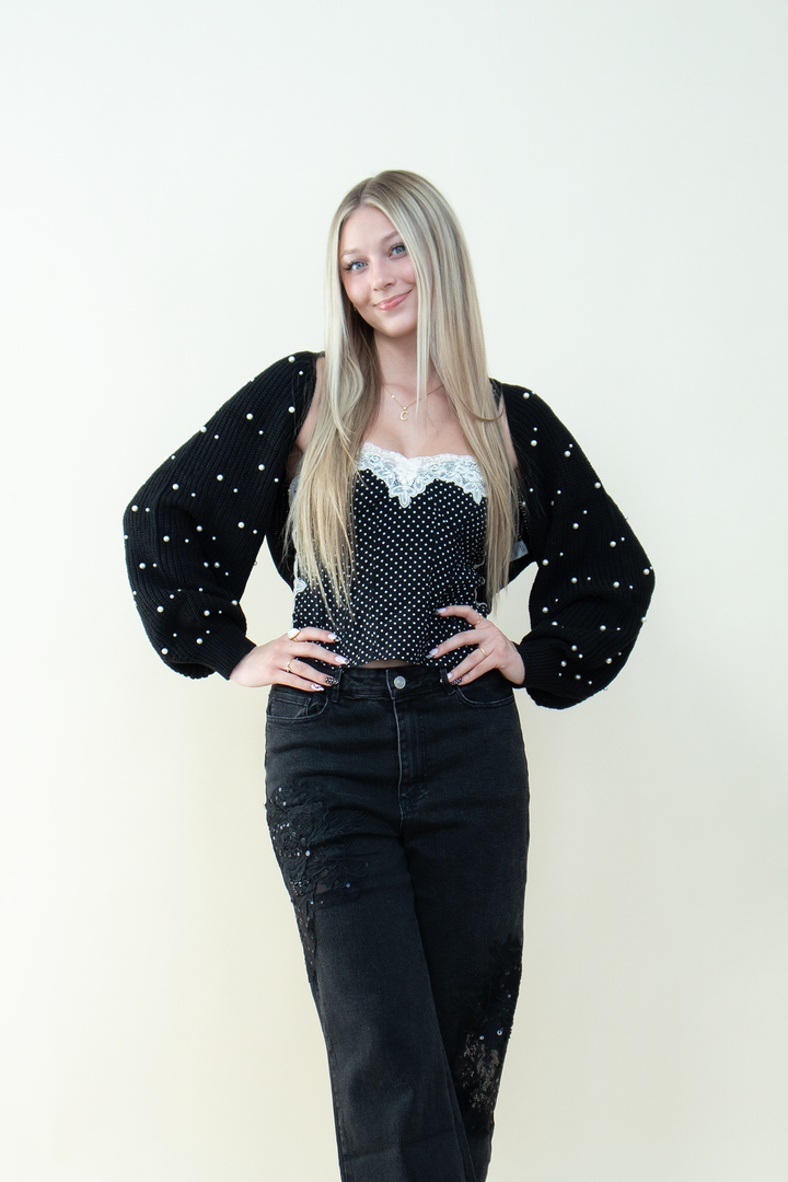 Pearl-fect Shrug Balero