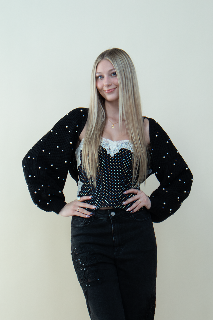 Pearl-fect Shrug Balero