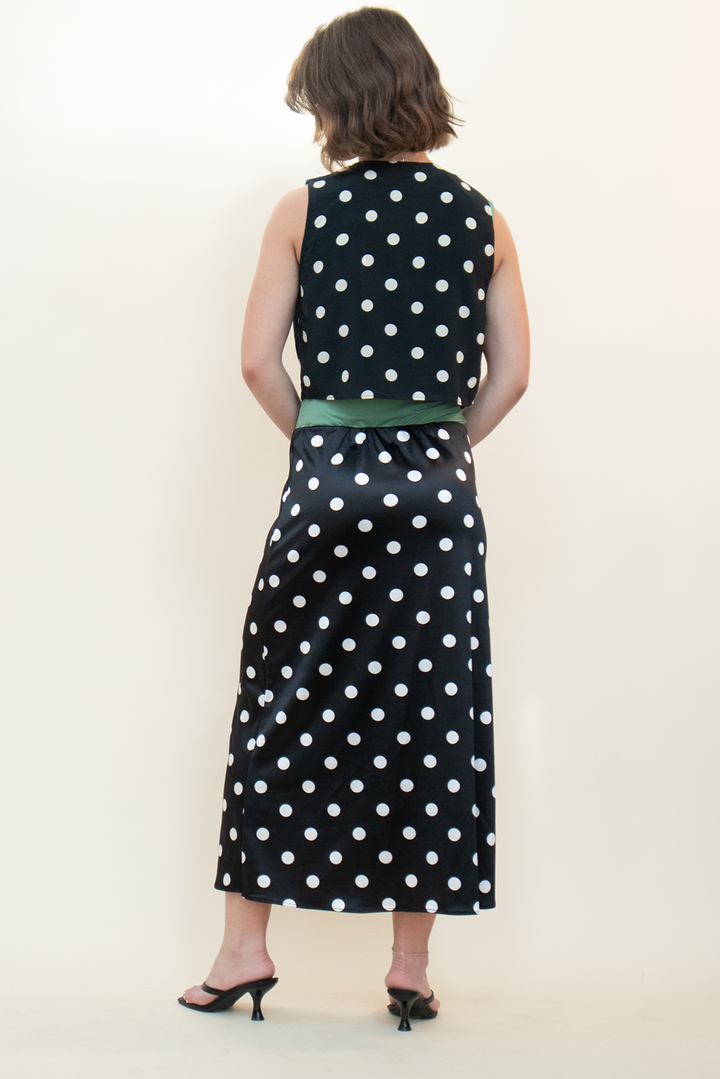 The Carrie Polka Dot Skirt