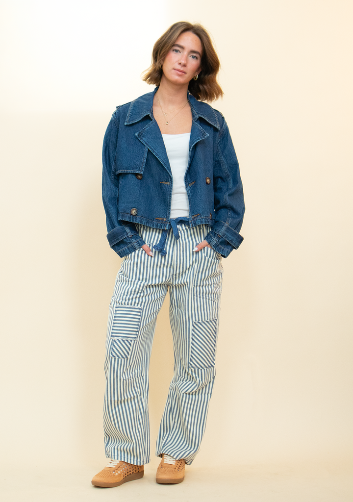 She's Got Spunk Patch Barrel Jean