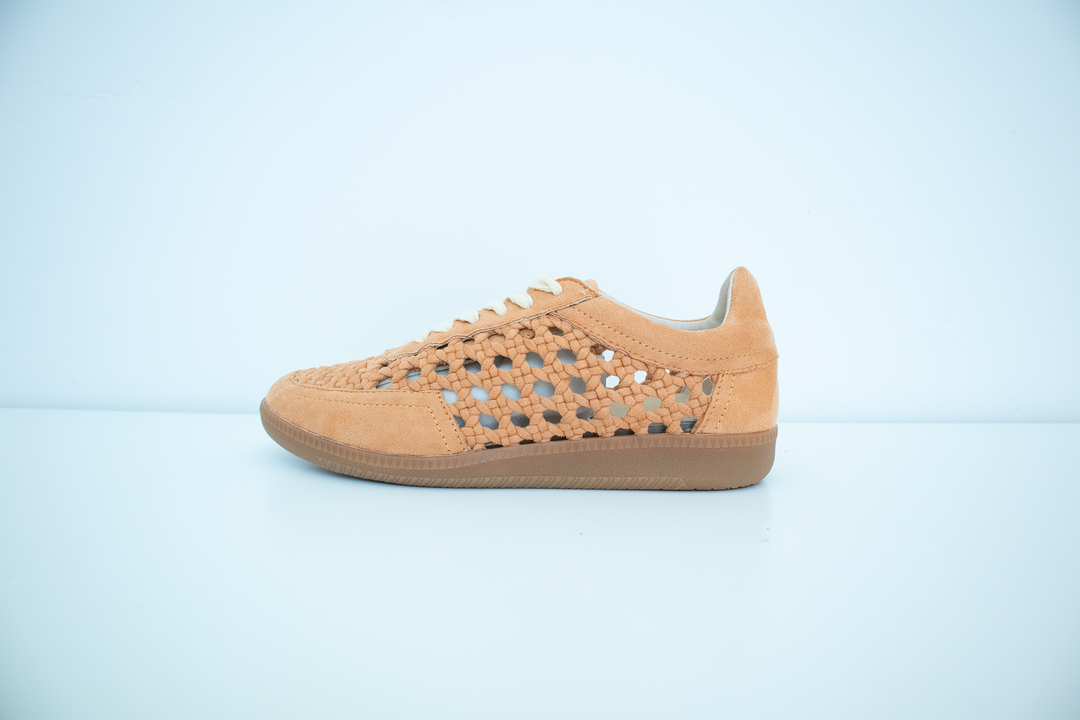The Elaine Crochet Detailed Sneakers
