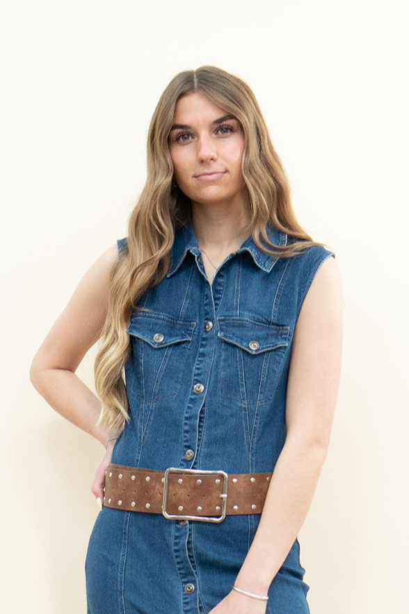 The Penny Denim Dress