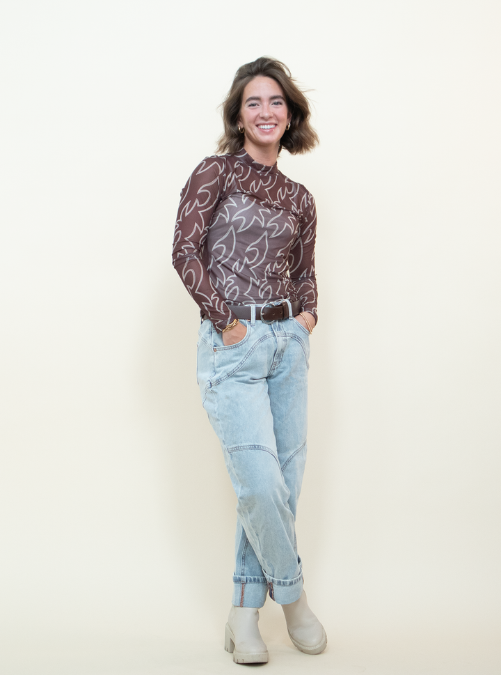Country Lite Barrel Jean