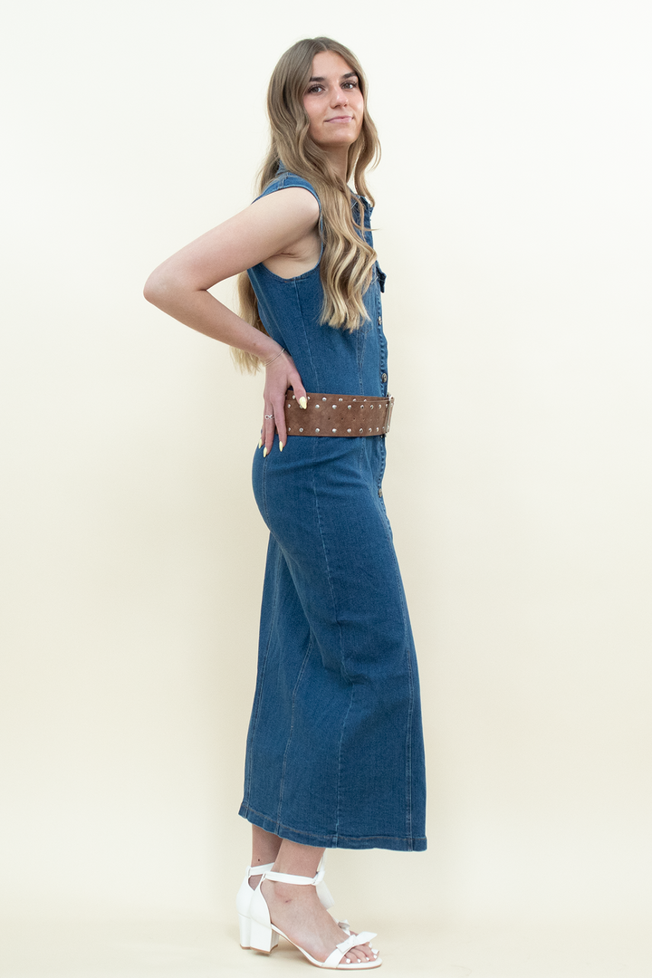 The Penny Denim Dress