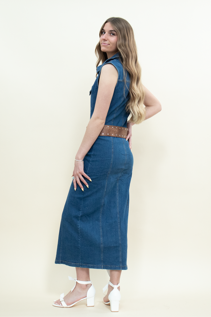 The Penny Denim Dress