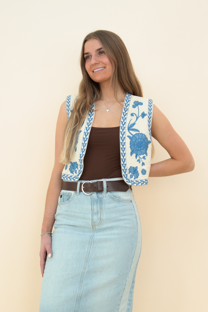 Florence Feels Vintage Vest