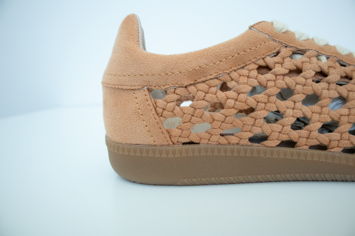 The Elaine Crochet Detailed Sneakers
