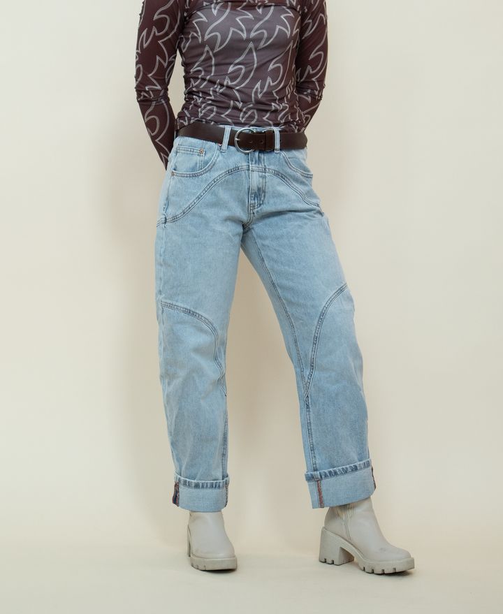 Country Lite Barrel Jean