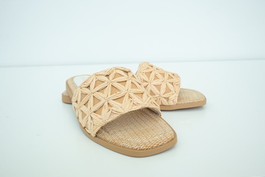 Starfish Styled Basket Weave Sandal