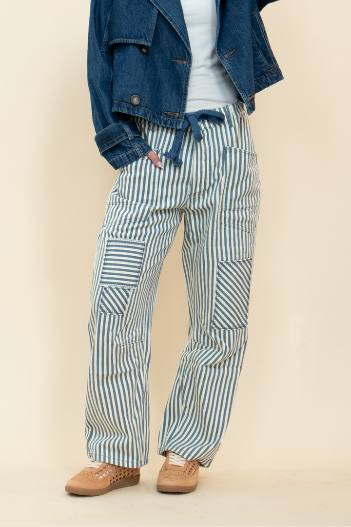 She's Got Spunk Patch Barrel Jean