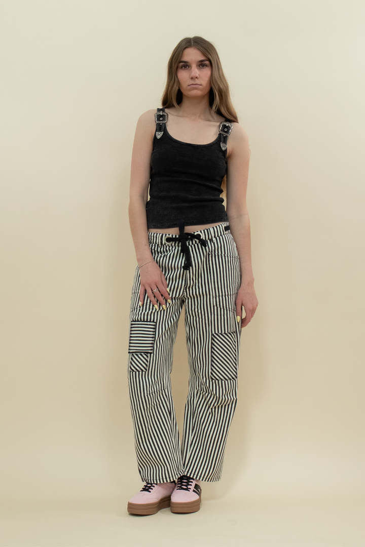 She's Got Spunk Patch Barrel Jean