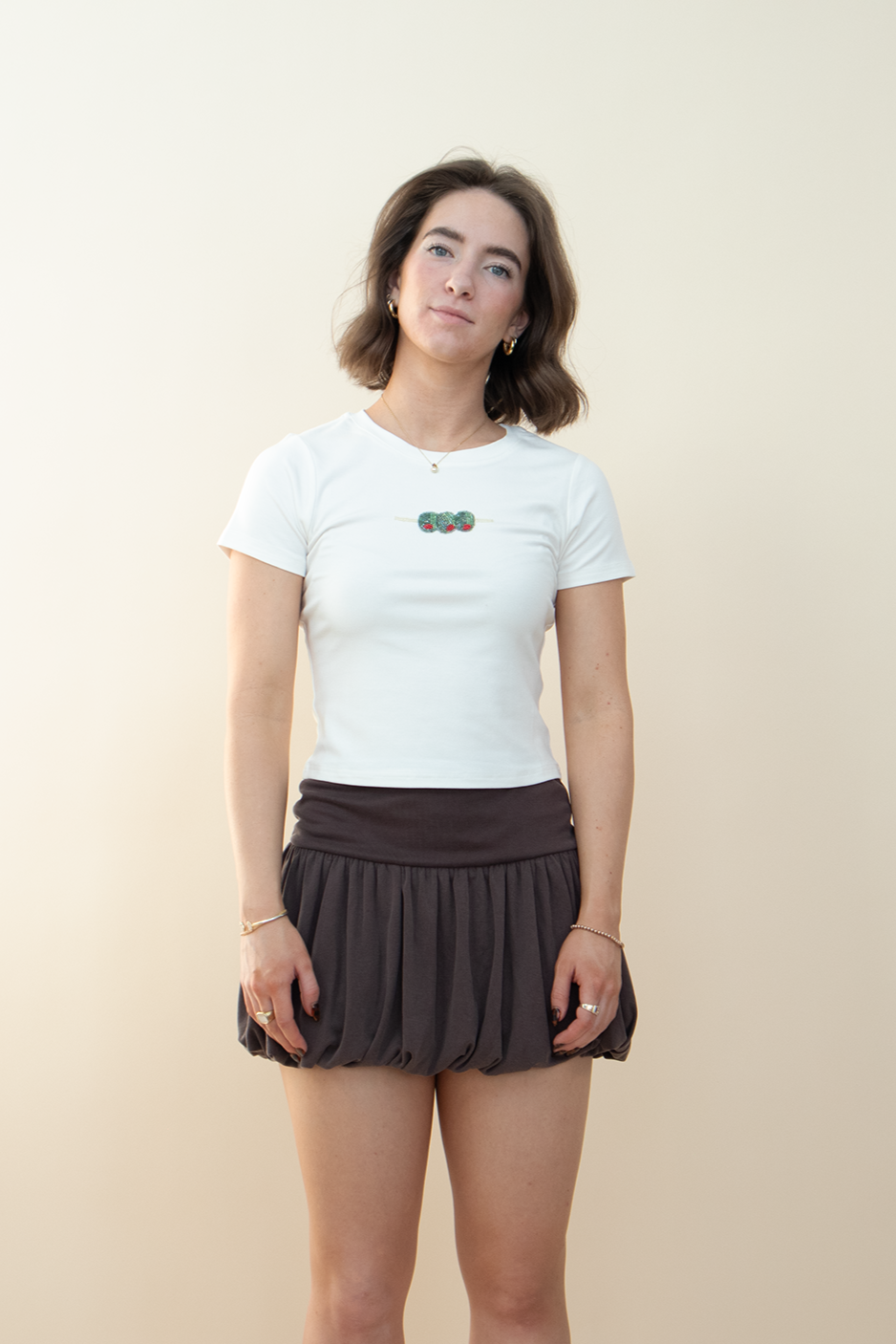 Olive Girl Baby Tee