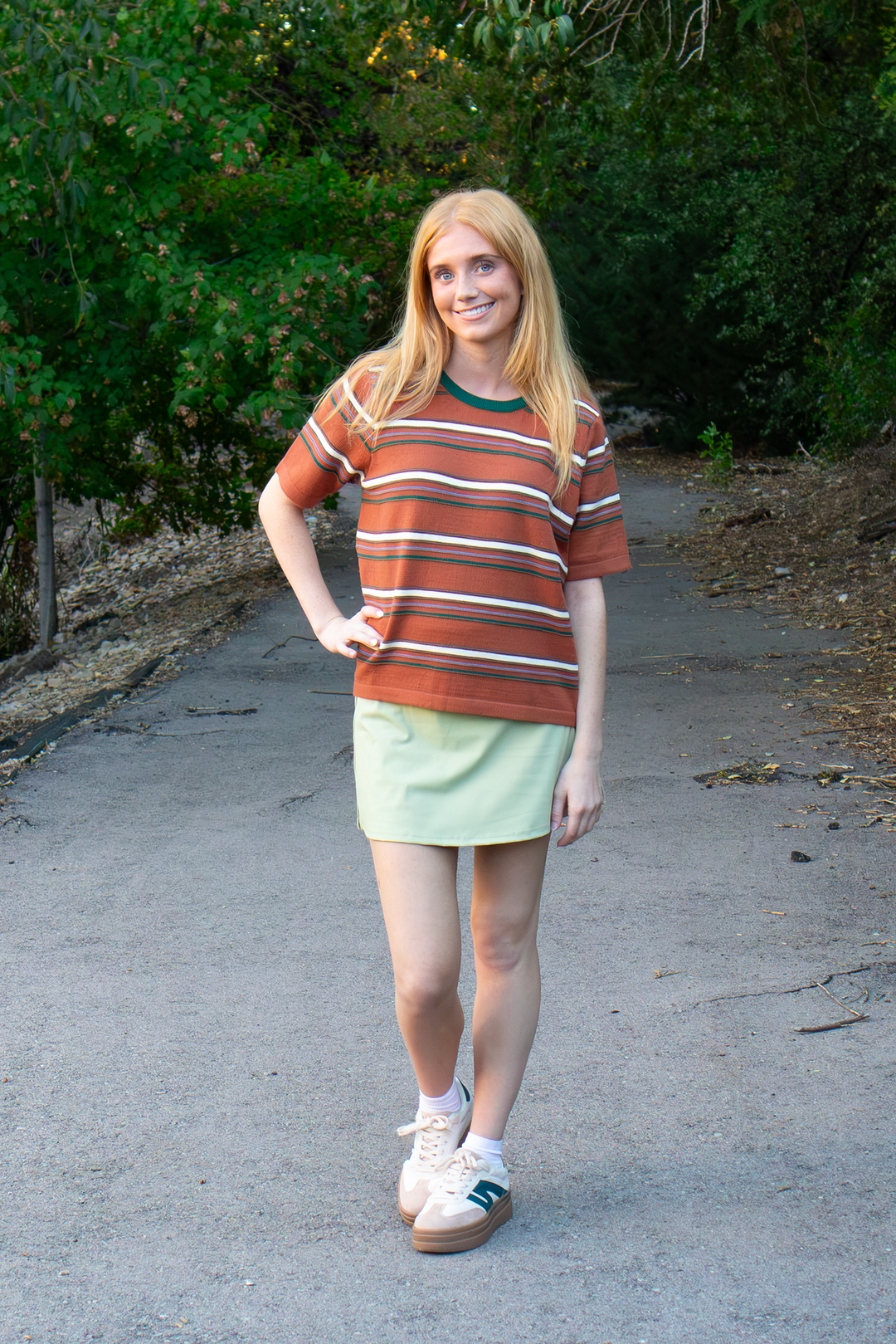 Golden Hour Knit Tee