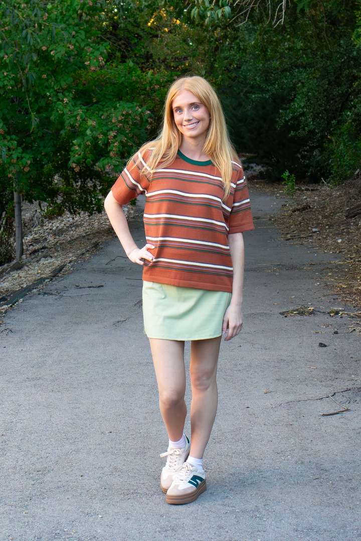 Golden Hour Knit Tee