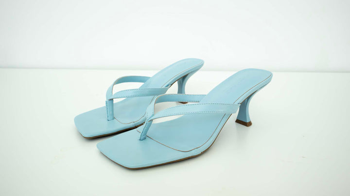Square Toe Heeled Sandals