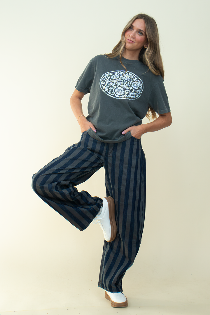 Belt Buckle Graphic Tee