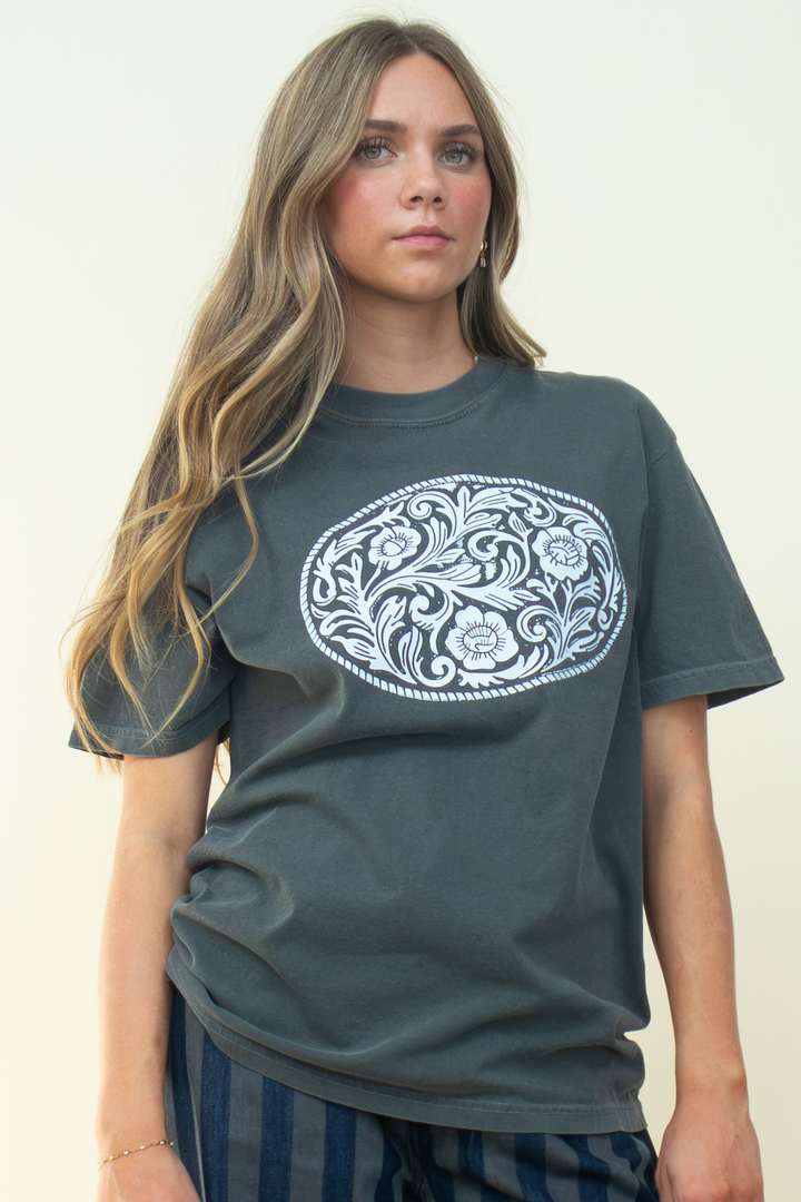 Belt Buckle Graphic Tee
