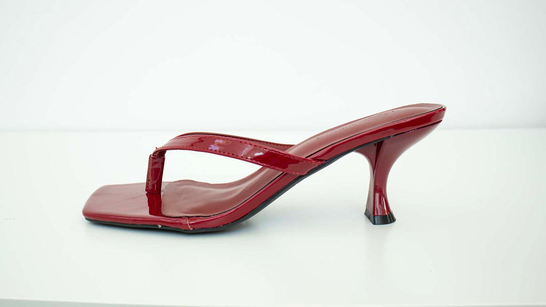 Square Toe Heeled Sandals