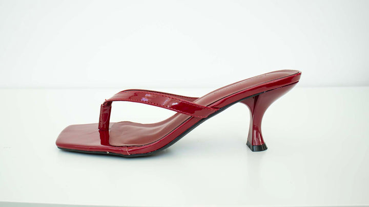 Square Toe Heeled Sandals