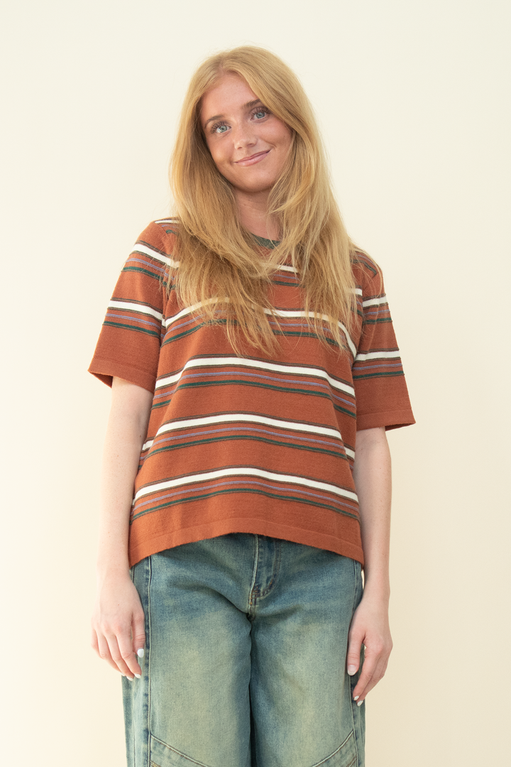 Golden Hour Knit Tee