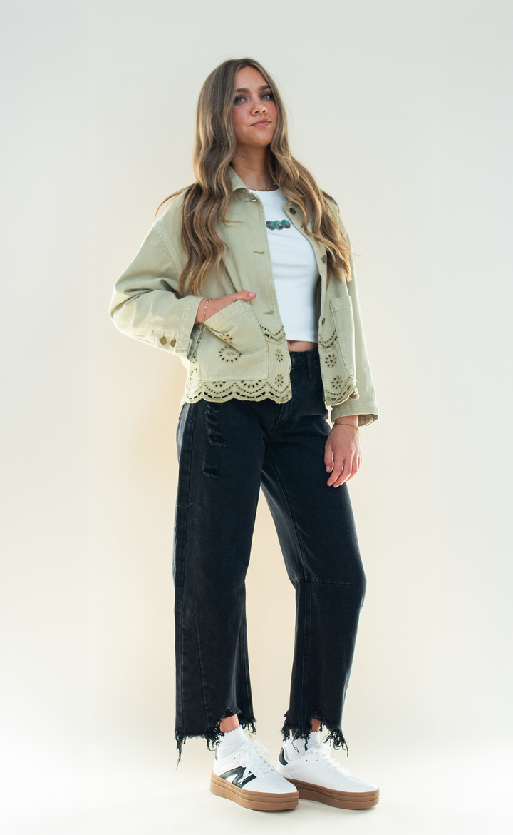 Spring Fling Denim Jacket