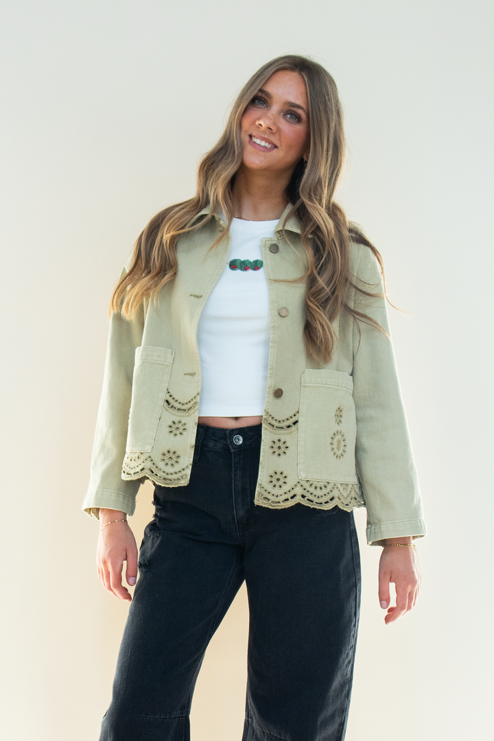 Spring Fling Denim Jacket