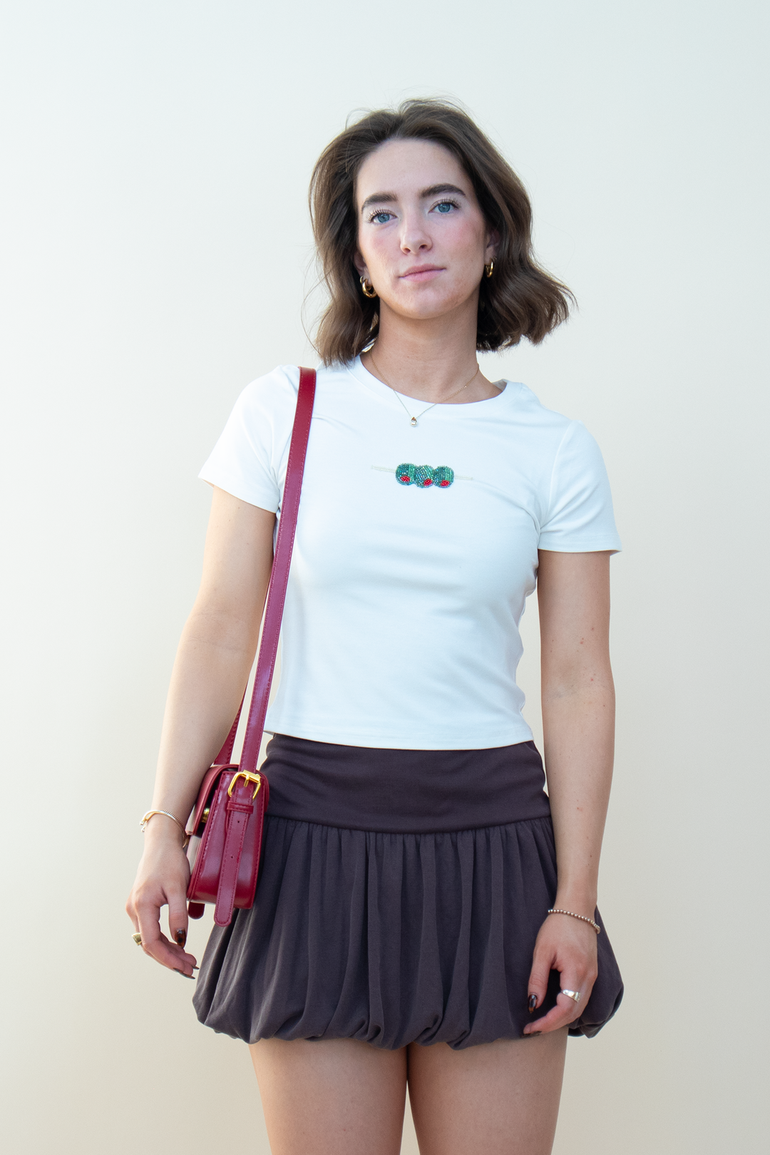 Olive Girl Baby Tee